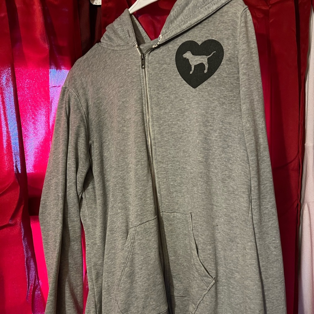 Pink Victoria secret hoodie